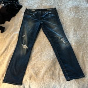 Womens Gap real straight jeans